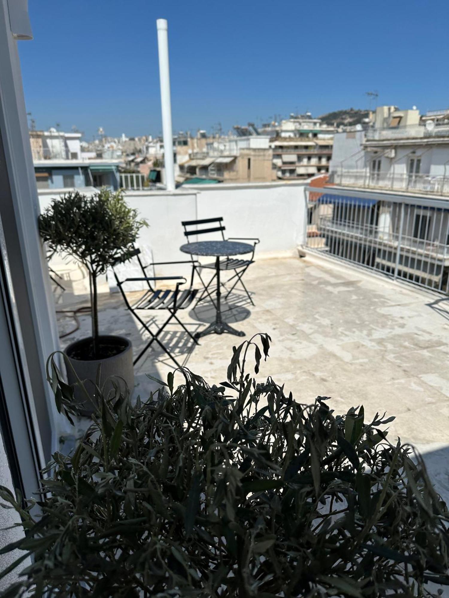 Appartamento Graffiti Roof Atene Esterno foto